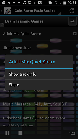 Quiet Storm Radio Stations Screenshot 1