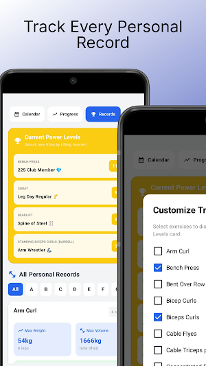RepStack - Gym Workout Pal Screenshot 3