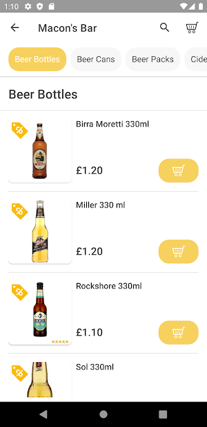 Macon's Bar Off Sales Screenshot 1