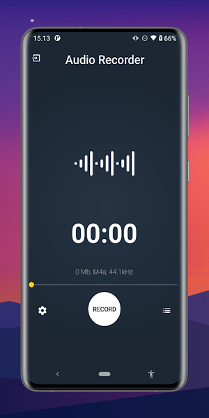 Audio Recorder Screenshot 1