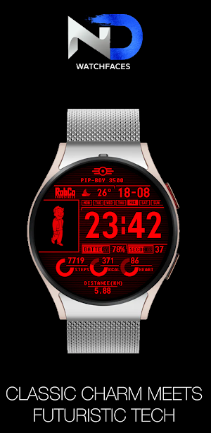 Pip-Boy Watchface Screenshot 2