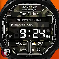 Digital Watch Face 059