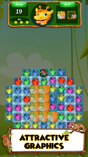 Jungle Villa: Match Jewels App Screenshot 2