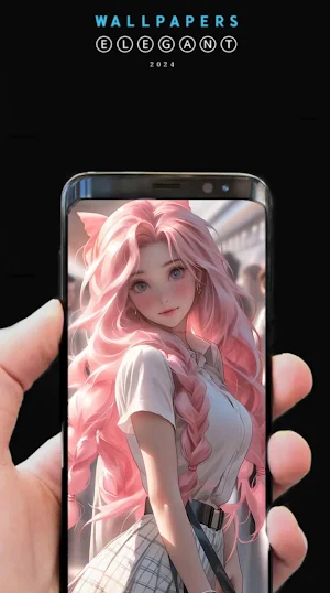 kawaii.for girls.Wallpapers.3D Screenshot 1