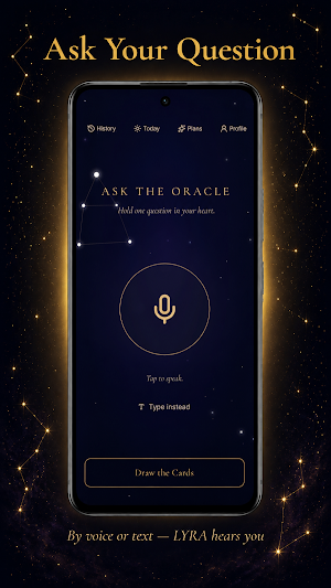 LYRA: Tarot & Astrology AI Screenshot 1
