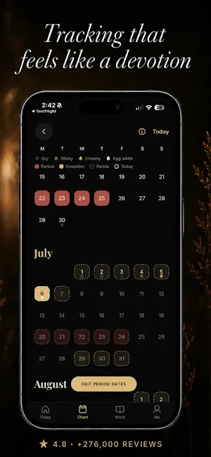 Eve Rhythm: Cycle & Fertility Screenshot 3