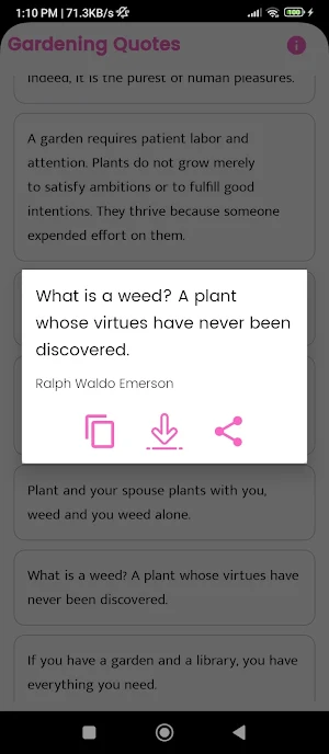 Gardening Quotes and Sayings Screenshot 2