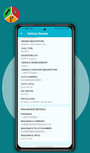 RTO Vehicle Info - car & Bike Screenshot 3