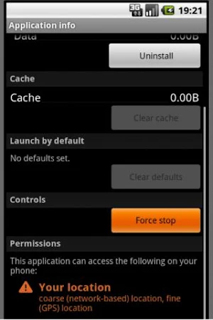 GPS Location Screenshot 2