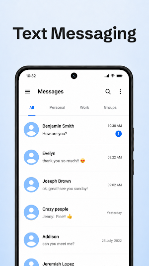 Messages: SMS Messenger App Screenshot 0