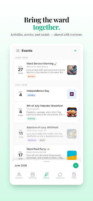 Numbered: LDS Leader App Screenshot 2