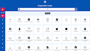 Cupertino Icons Gallery Screenshot 1