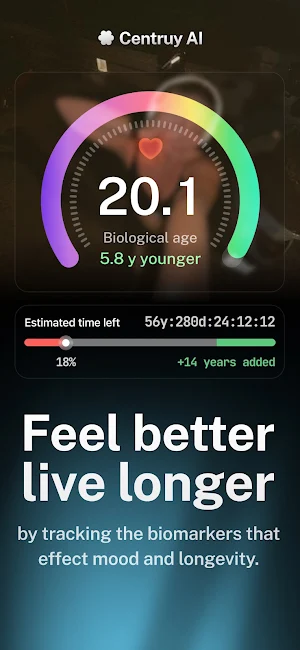 Century AI: Health & Longevity Screenshot 0