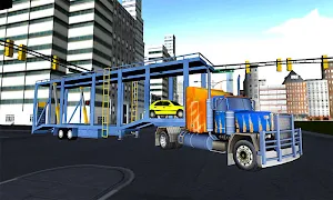 Car Transporter Parking 3D Screenshot 1