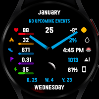 Analog SuperInfo Watch Face