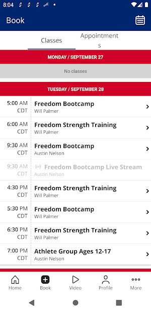 Freedom Fitness 615 Screenshot 1