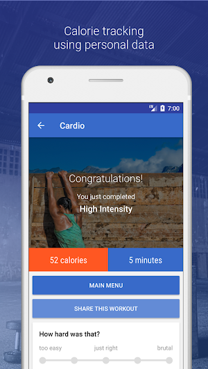 HIIT & Cardio Workout by Fitify Screenshot 3