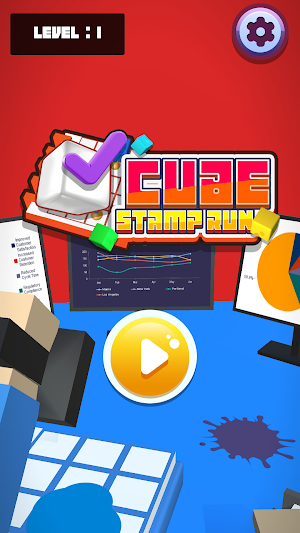 Cube Stamp Run Screenshot 0