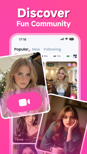 Vmeet-Chat&Live Stream Screenshot 0