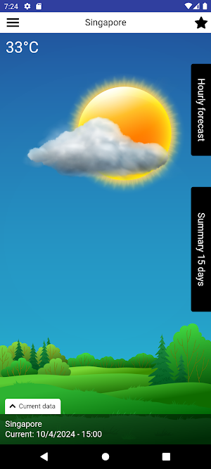 Weather hour by hour Screenshot 3