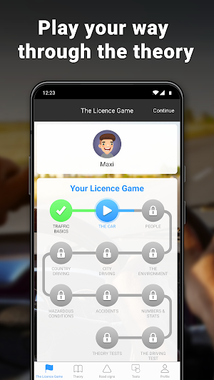 iKörkort Screenshot 1