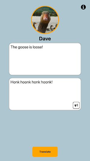 Goose Translator Screenshot 3