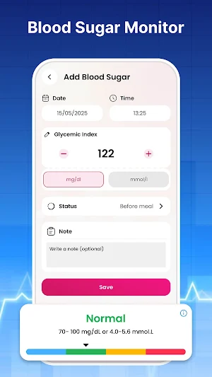 Heart Beat: Blood & HR Monitor Screenshot 3