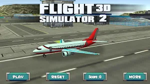 Flight Simulator 3D 2 Screenshot 0