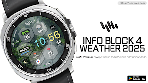 SamWatch InfoBlock 4 WX 2025 Screenshot 0