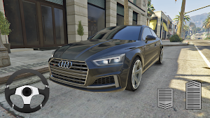 Audi RS5 City Driving Simulator Screenshot 3