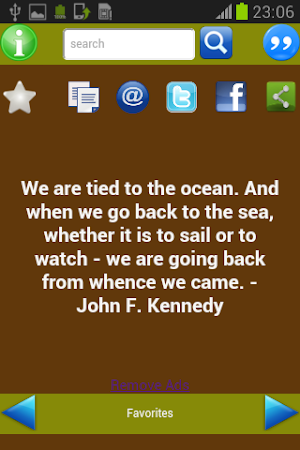 Quotes of Kennedy Screenshot 1