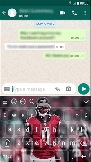 Julio Jones Falcons Keyboard NFL 2020 For Lovers Screenshot 3