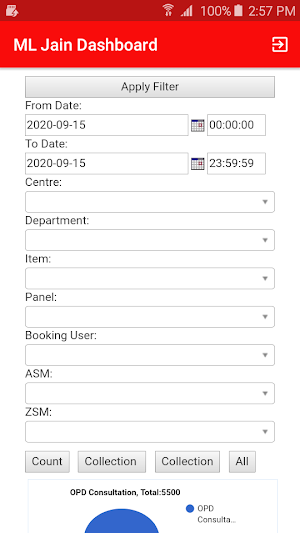 ML Jain Dashboard Screenshot 2