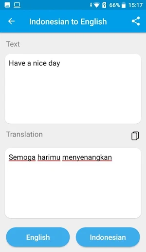 Indonesian - English Translator 2020 Screenshot 1