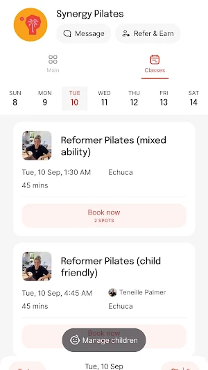 Synergy Pilates screenshot 5