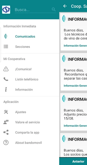 Cooperativa San José de Piorna Screenshot 2