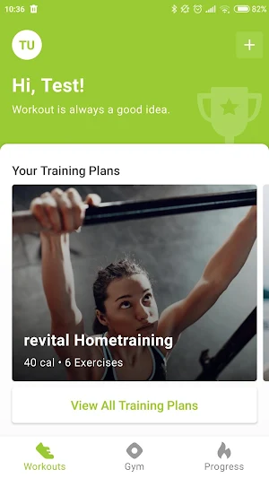 revital Fitnessclub Screenshot 1