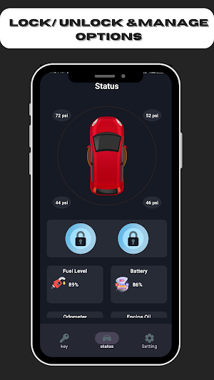 Car Remote Control App Screenshot 3
