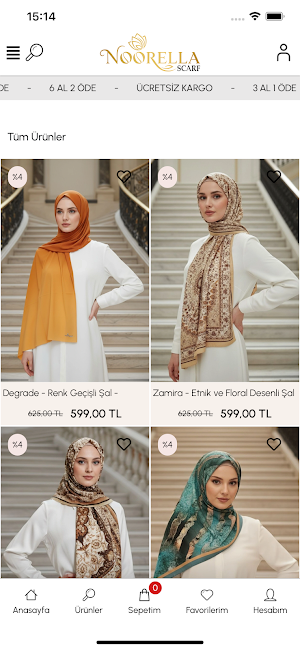 Noorella Scarf Screenshot 1
