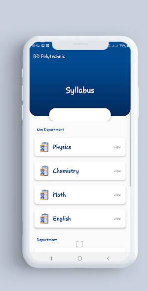 BD Polytechnic - Diploma App Screenshot 3
