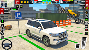 Real 3d Car Stunt: Car Parking Screenshot 1