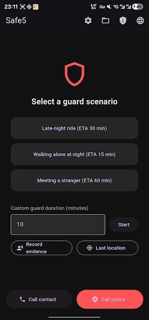 Safe5 Screenshot 3