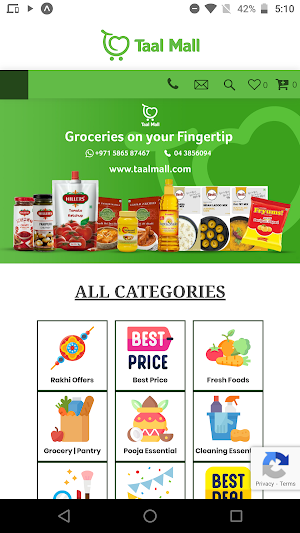 Taal Mall Online Shopping App Screenshot 0