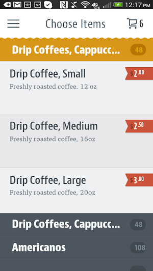 The Black Dog Coffee Company Screenshot 2