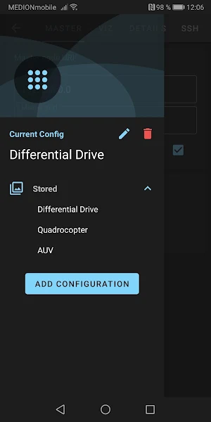 ROS-Mobile Screenshot 0