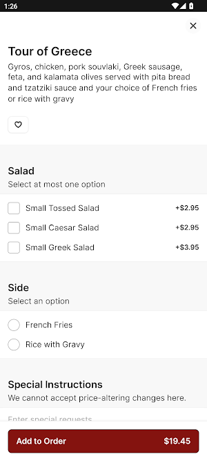 Portofino's To Go Screenshot 2