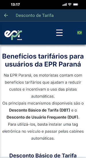 EPR Paraná Screenshot 3