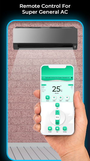 Remote Control For Super General AC Screenshot 3