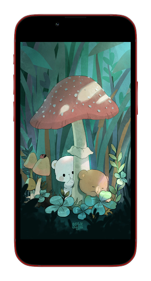 Wallpaper Aesthetic Kawaii Screenshot 2