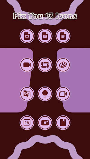 Pix You 13 Wisteria Icons Screenshot 1
